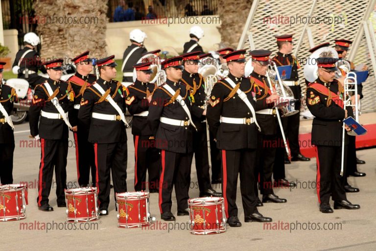 AFM Parade Band Marching Uniform Malta Photos
