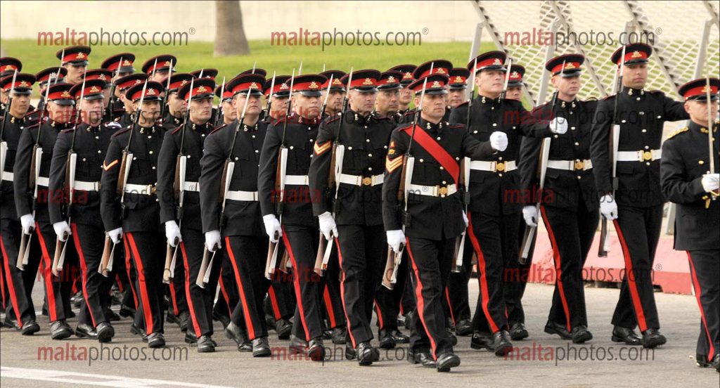 AFM Parade Marching Uniform Malta Photos