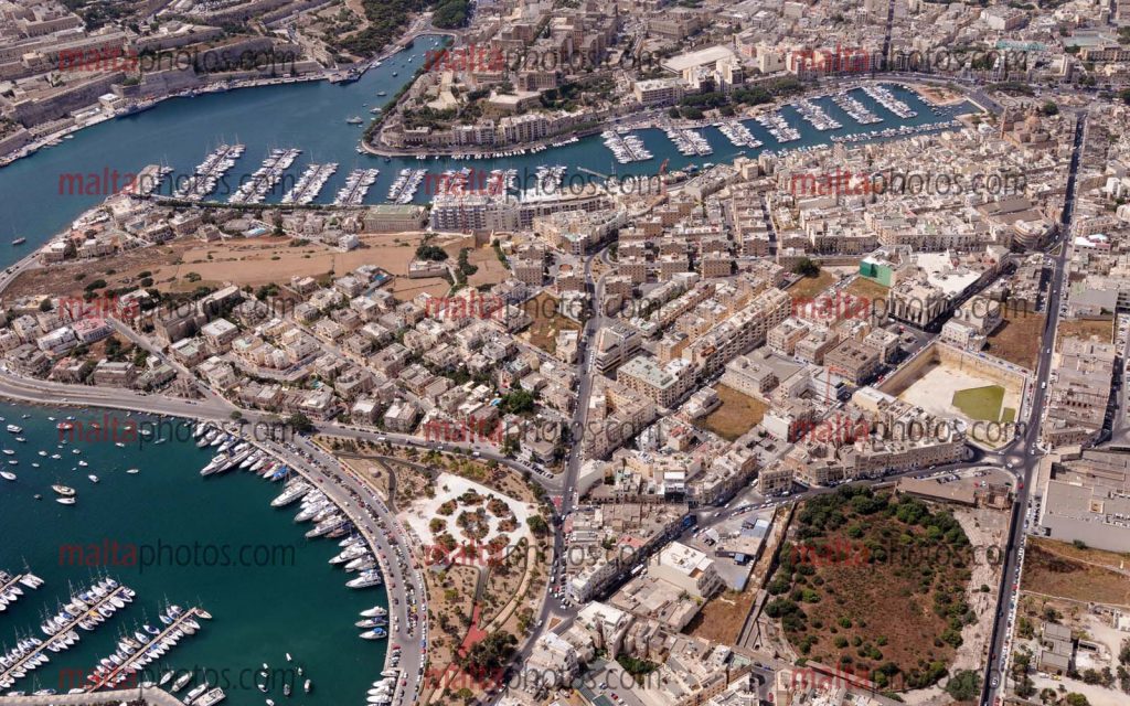 Ta Xbiex Aerial Marina Boats Seacraft Malta Photos