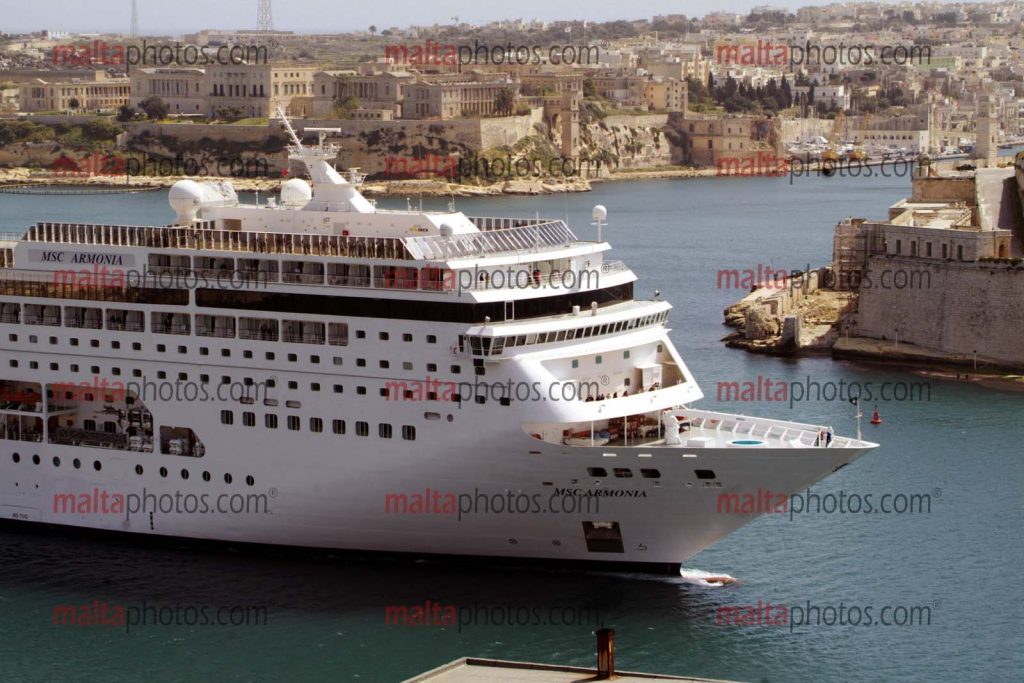 Cruiseliners Malta Grand Harbour Malta Photos