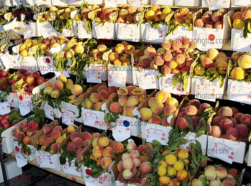 Mgarr Fruit Display Malta Photos